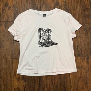 Cowboy boot top
